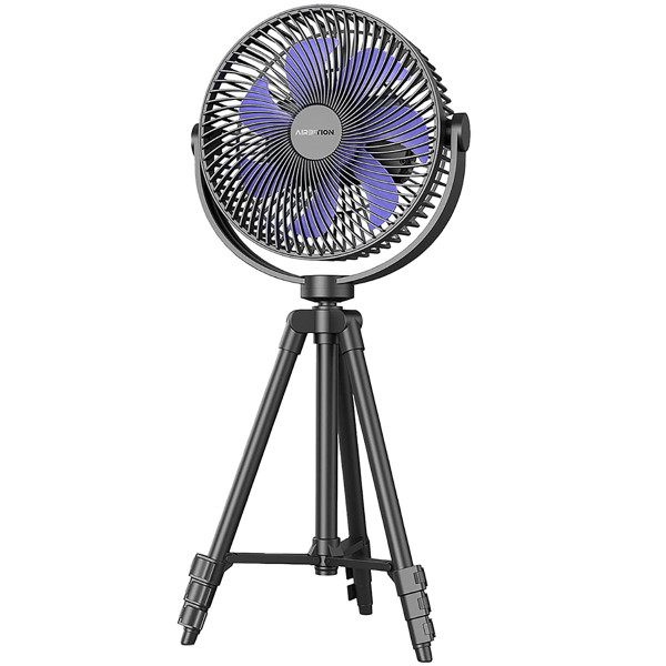 Airbition™ 8-Inch Portable Camping Fan with Tent Hook product image
