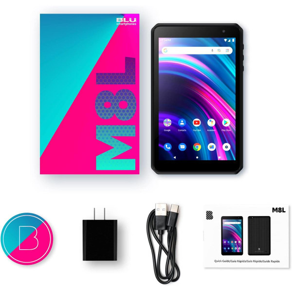 BLU M8L 8-Inch Tablet with 3GB RAM and 32GB Storage product image