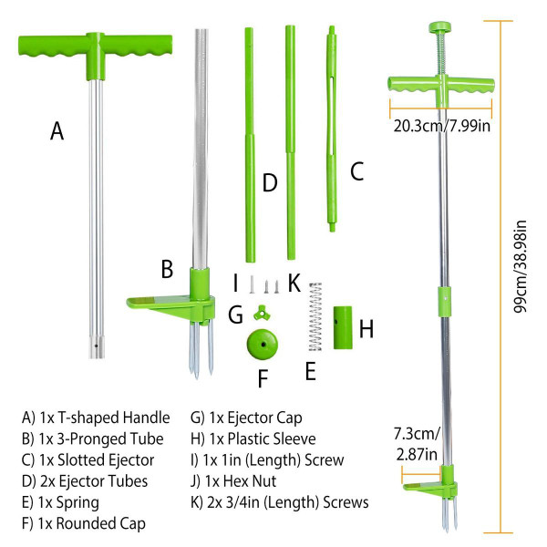 LakeForest Grass Removal Hand Tool product image