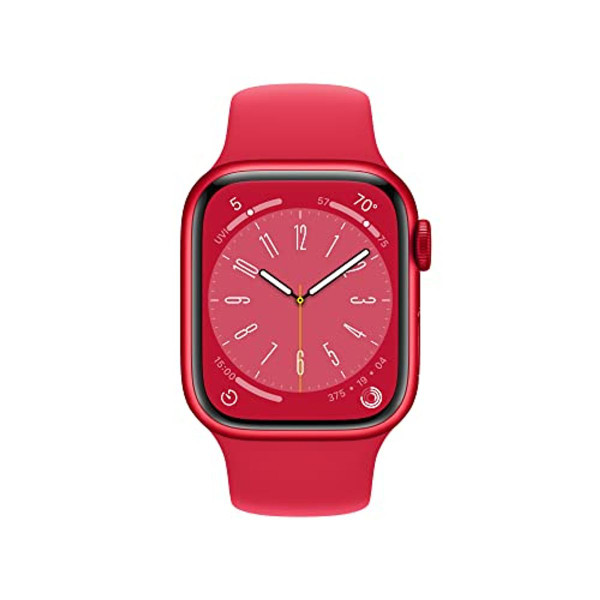 Apple Watch Series 8 (GPS 41mm) with Red Aluminum Case  product image