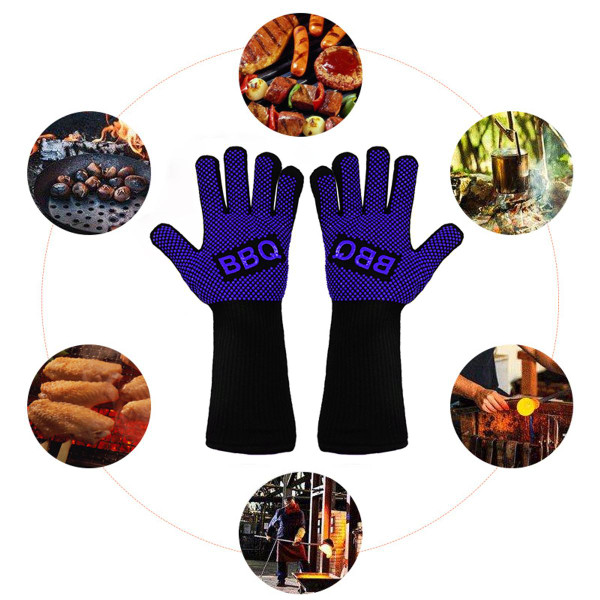 Seamless Outdoors Non-Slip BBQ Gloves (1-Pair) product image