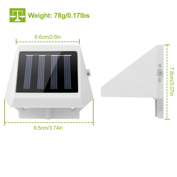 iMounTEK® Solar Powered Stair Light (1 to 5-Pack) product image