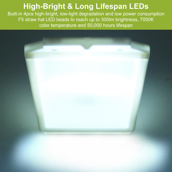 iMounTEK® Solar Powered Stair Light (1 to 5-Pack) product image