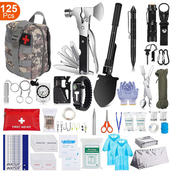 LakeForest® 125-Piece Emergency Survival Kit product image