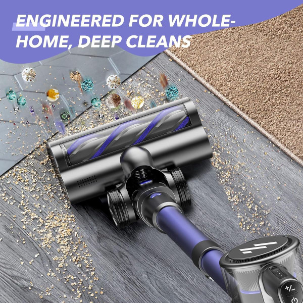 TVWIO® Cordless Stick Vacuum Cleaner with 23Kpa Super Suction product image