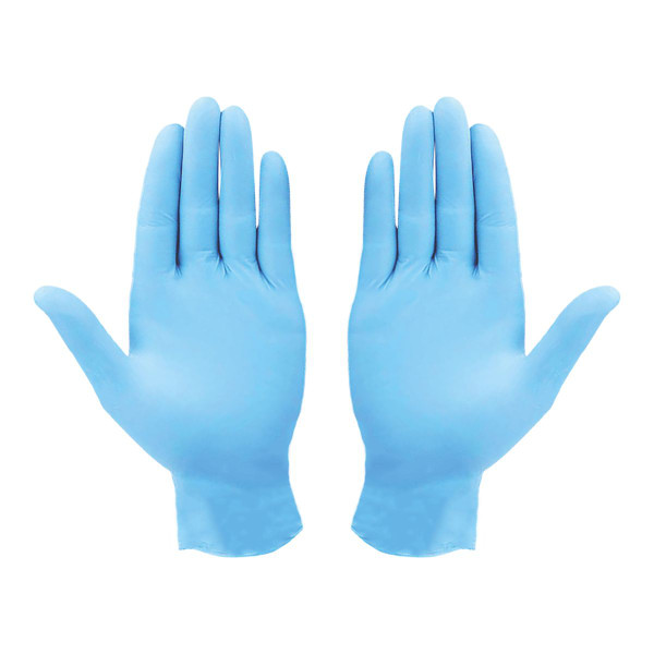 Nitrile Examination Powder-Free Blue Disposable Gloves product image