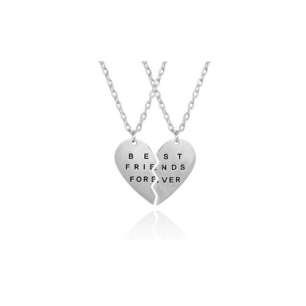 Engraved "Best Friends Forever" Sterling Silver Necklaces product image