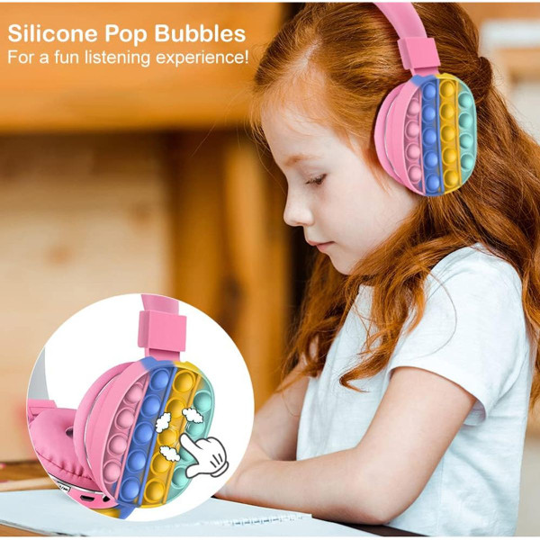 Pop-It Fidget Headphones with Microphone product image