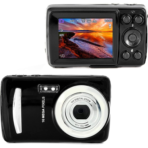 16-Megapixel Compact Digital Camera and Video with 2.4-Inch Screen product image