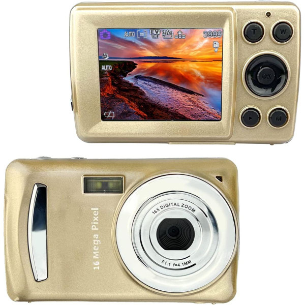 16-Megapixel Compact Digital Camera and Video with 2.4-Inch Screen product image