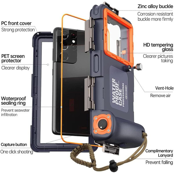 Extreme Waterproof Underwater Phone Case product image