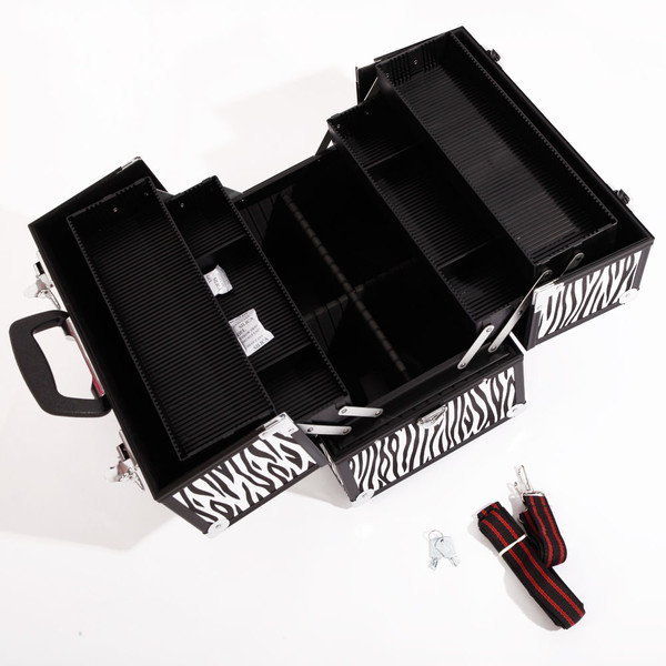 14-Inch Professional Aluminum Zerba Makeup Organizer Case product image