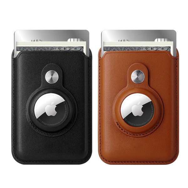 RFID MagSafe Card Wallet with AirTag Slot (2-Pack) product image