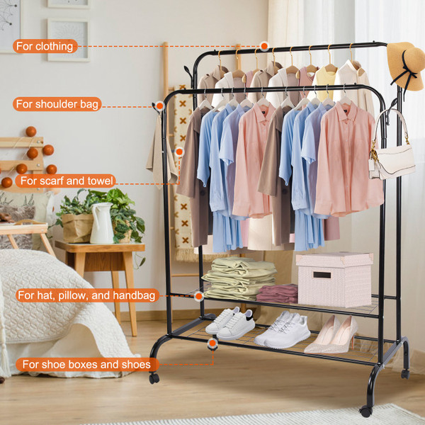 NewHome™ Clothing Hanging Rack product image