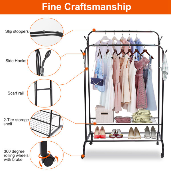 NewHome™ Clothing Hanging Rack product image