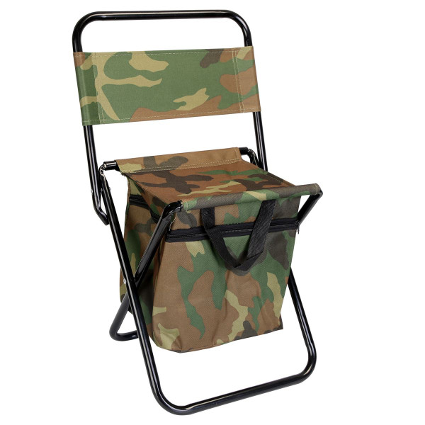 LakeForest® Foldable Fishing Chair with Cooler Bag product image