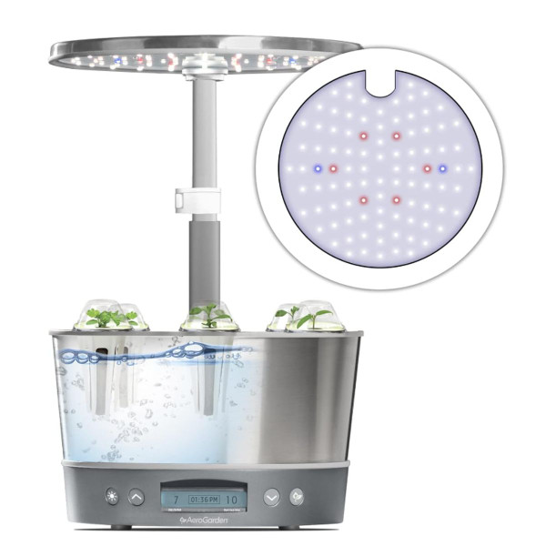 AeroGarden Harvest Elite 360 Indoor Garden System with LED Grow Light product image