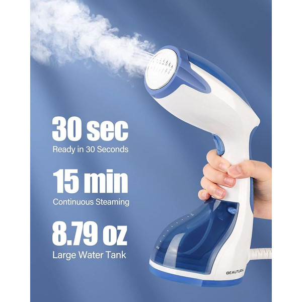 BEAUTURAL Portable Handheld Garment Steamer product image