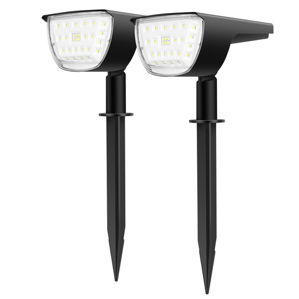 Solarek® 32-LED Solar Landscape Spotlight (2-Pack) product image