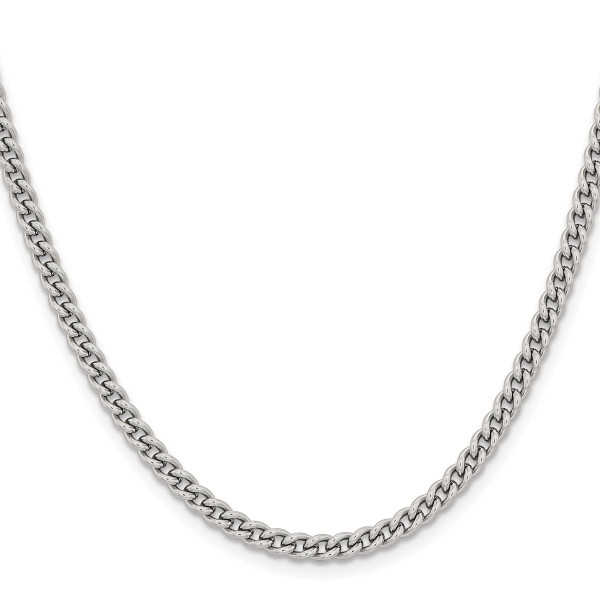 Stainless Steel Polished 4mm Round Curb Chain product image