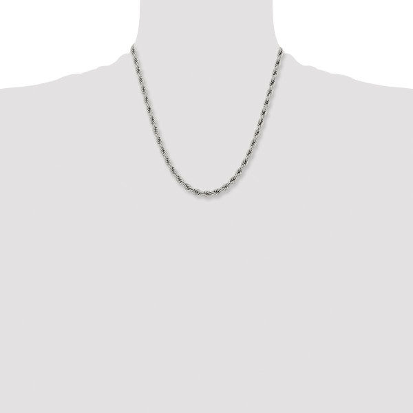 Stainless Steel Polished 6mm Rope Chain product image