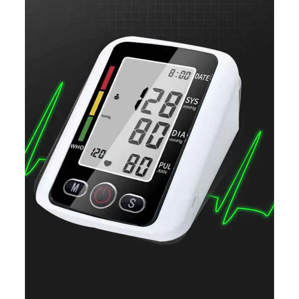 Arm-Style Electronic Blood Pressure Monitor with Voice Function product image