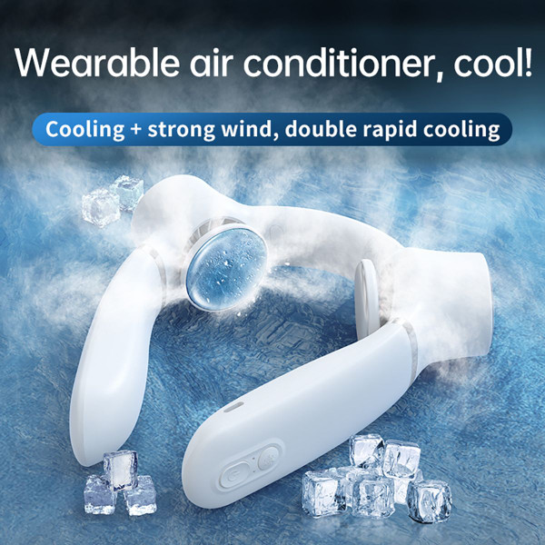 Portable Air Conditioners Neck Fan Air Conditioner with 3 Speeds Portable Ac Wearable Air Conditioner for Traveling/Home/Office/Outdoor product image