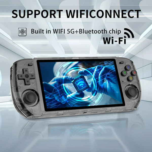 5inch Handheld Game Console ,Retro Game Console 16G 128G 20000+ Classic Game Console  IPS Screen open source Video Game Console  GiftsBlue product image