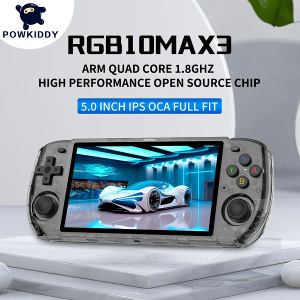 5inch Handheld Game Console ,Retro Game Console 16G 128G 20000+ Classic Game Console  IPS Screen open source Video Game Console  GiftsBlue product image