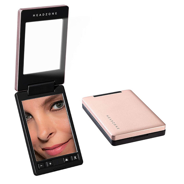 Headzone Lighted LED Makeup Mirror with USB Rechargeable Battery product image