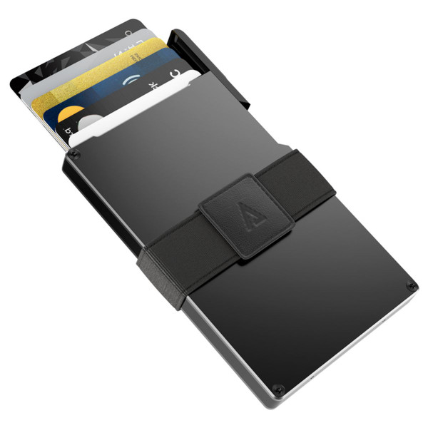 Statik® Black Aluminum Wallet product image