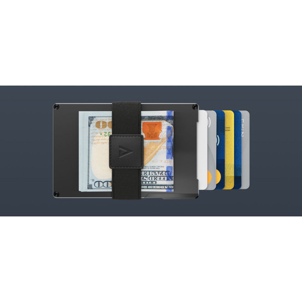 Statik® Black Aluminum Wallet product image