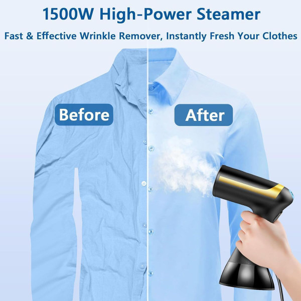 1500W Portable Travel Clothing Steamer product image