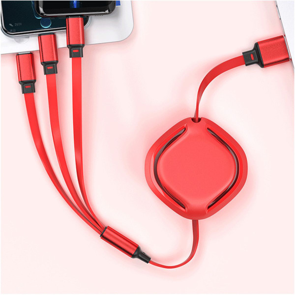 3-in-1 Fast Charging Cable (Lightning/Micro USB/USB-C) product image