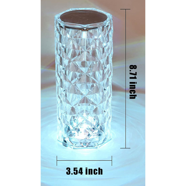 Crystal Table RGB Color Touch Lamps (Set of 2 or 4) product image