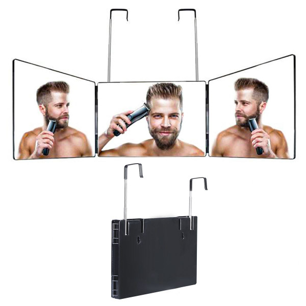 Foldable 3-Way Mirror (With or Without Light) product image