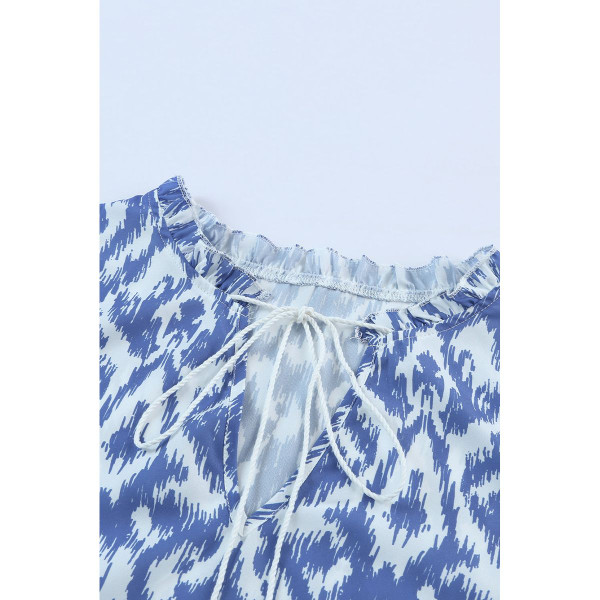 Women's Remy V-Neck Casual Geometric Print Maxi Dress product image