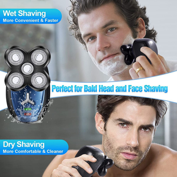 Cordless 5 in 1 Waterproof Wet Dry Shaver product image