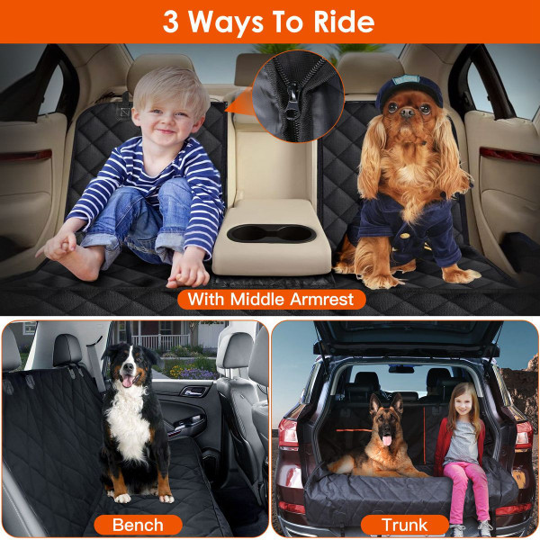 Pet Car Rear Seat Protector Mat product image