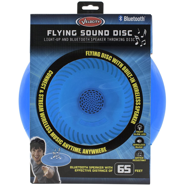 Light-up Bluetooth Speaker Throwing Disc product image