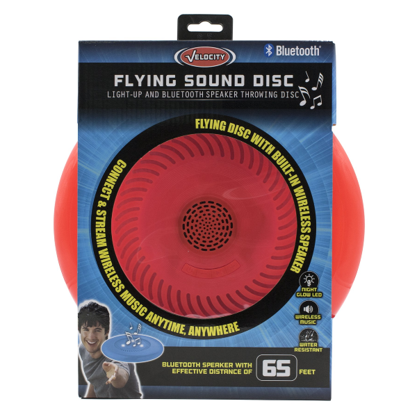 Light-up Bluetooth Speaker Throwing Disc product image