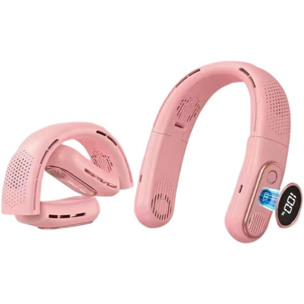 Portable USB Rechargeable Hanging Neck Fan product image