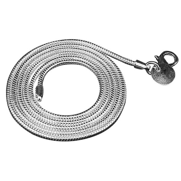 .925 Sterling Silver Snake Rope Necklace product image