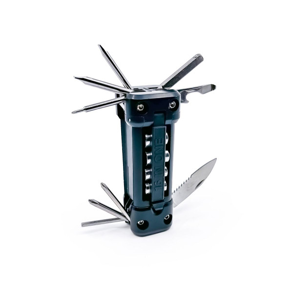 Flipo® 16-in-1 Multi-Tool with LED Flashlight & Laser Pointer product image