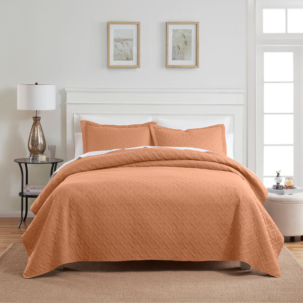 3-Piece Dan River Basket Pinsonic Quilt Set product image