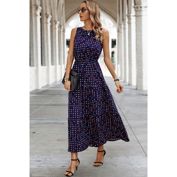 Women's Starry Night Sleeveless Maxi Dress product image