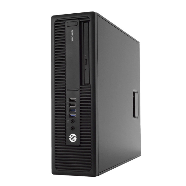 HP 800G2 Intel i5 8GB 240GB Computer with 22" LCD Monitor product image