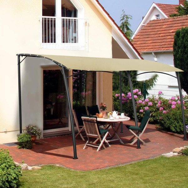 13 x 10-Foot Patio Porch Wall-Mounted Canopy Awning product image