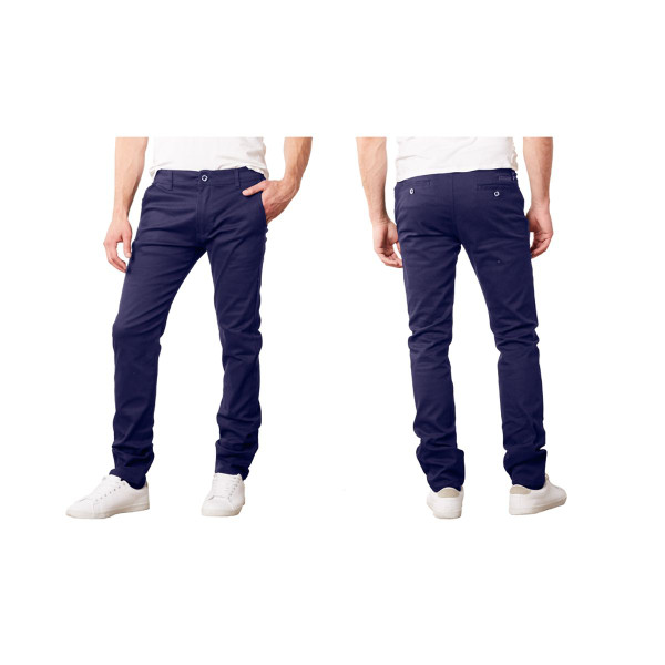 Men's Slim-Fit Cotton Stretch Chino Pants product image