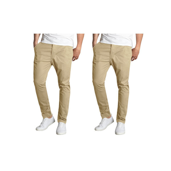 Men's Slim-Fit Cotton Stretch Chino Pants product image